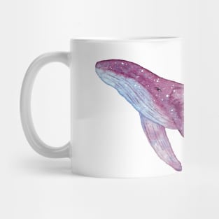 Blueberry galaxy whale Mug